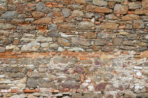 Oude bakstenen muur als achtergrond — Stockfoto