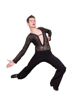 genç bir balo salonu dansçı