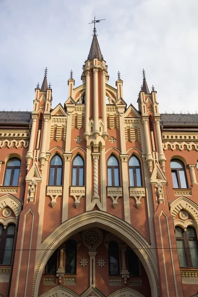 Piękny dom w centrum Kijów, Ukraina — Zdjęcie stockowe