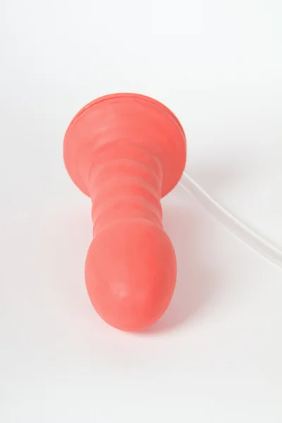 Nafukovací růžový zadek zapojte erotická hračka — Stock fotografie