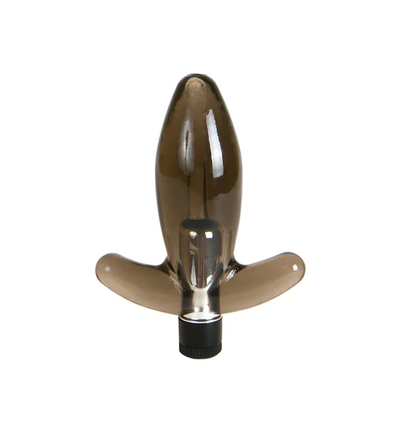 Svart kön leksak - buttplug — Stockfoto