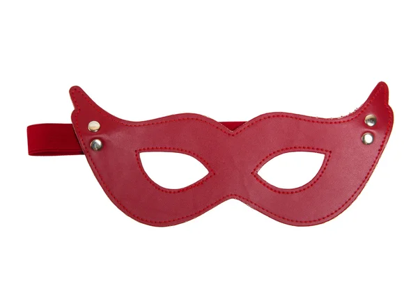 Červená fetish maska — Stock fotografie