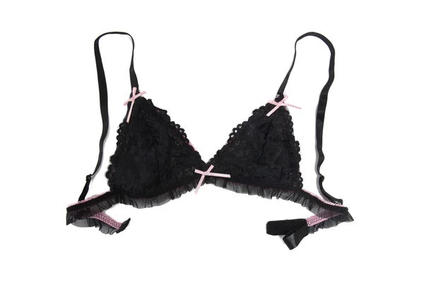 Black bra — Stock Photo, Image