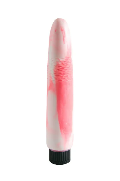 Pink and white vibrator — Stock Photo, Image