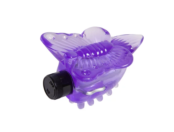 Purple butterfly sex toy isolated — Stock Photo, Image