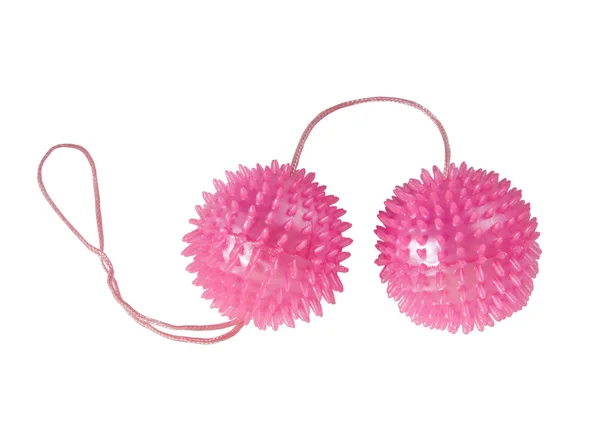 Pink relief love balls for woman — Stock Photo, Image