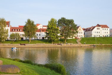 Belarus minsk. tarihi şehir merkezi
