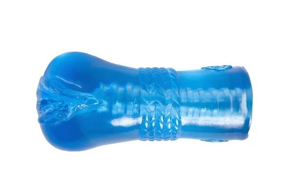Blauwe sex speeltje voor man — Stockfoto
