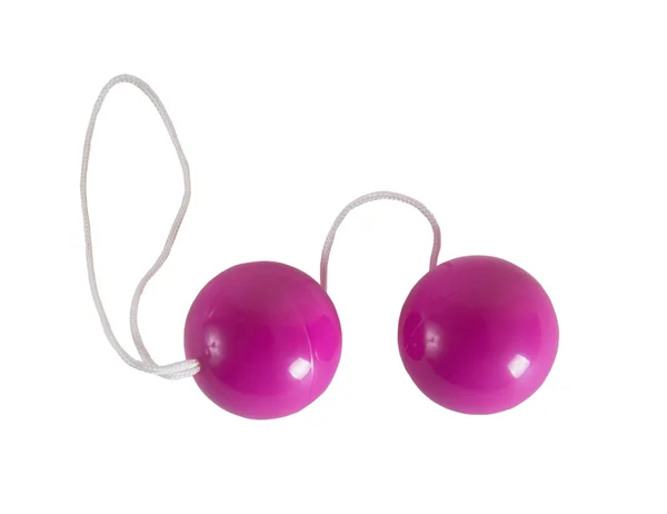 女人 — — loveballs 的性玩具 — 图库照片