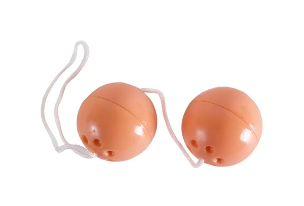 Kadın için plastik loveballs — Stok fotoğraf