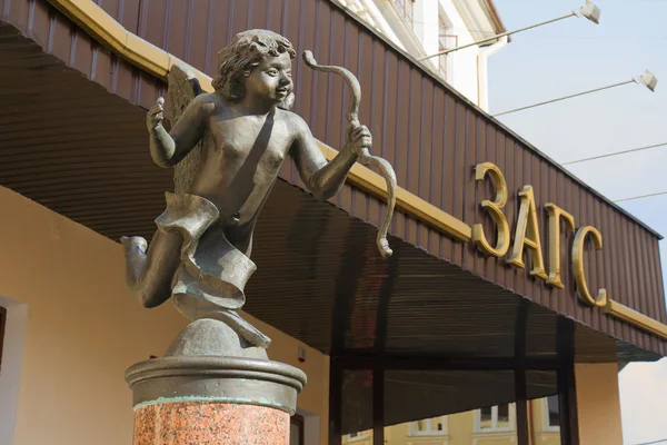 Standesamt und Eros lieben Statue — Stockfoto