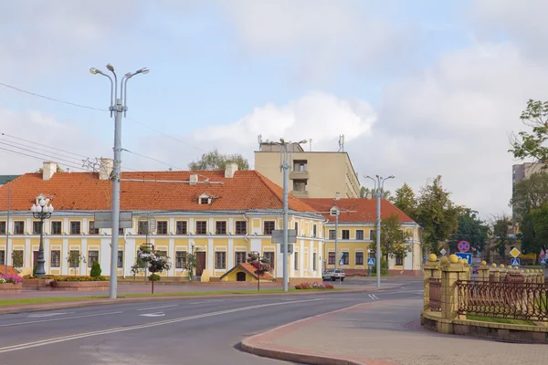 Leere Straße am Morgen — Stockfoto