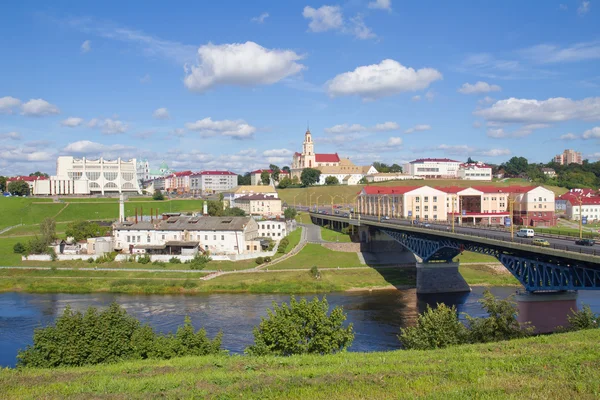 Panoráma-grodno, Fehéroroszország — Stock Fotó