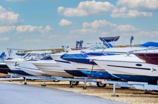 Bateau Debout Sur Rivage Gros Plan Part Yacht Navire Luxe — Photo