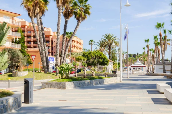 Almunecar Spain March 2022 Coastline Spanish Town Located South West — Foto de Stock