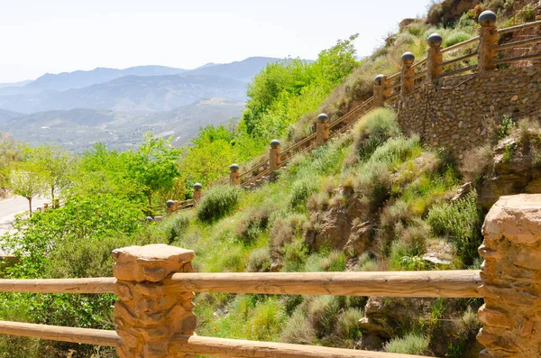 SOPORTUJAR, SPAIN - 16 Mayıs 2022 Soportujar ve komşu köylerin sözlü geleneğine uygun olarak, bu mağara iddia edilen cadılık uygulamalarına tanık oldu.