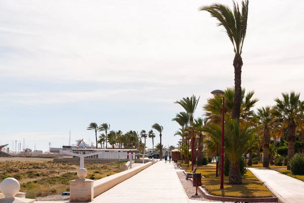 Vera Spanien Januari 2019 Fritidsbana Spansk Stad Belägen Costa Almería — Stockfoto
