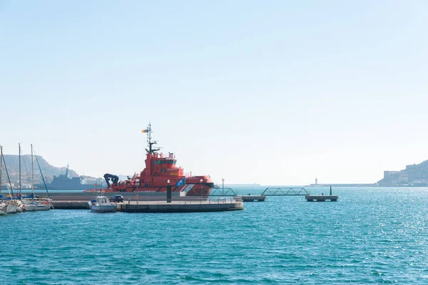 Cartagena Spain February 2019 Rescue Tug Mepped Puerto Comercial Cartagena — 스톡 사진