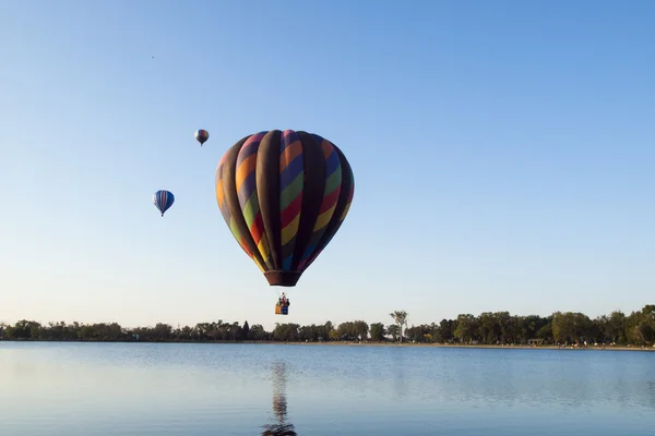 Luftballonshow — Stockfoto