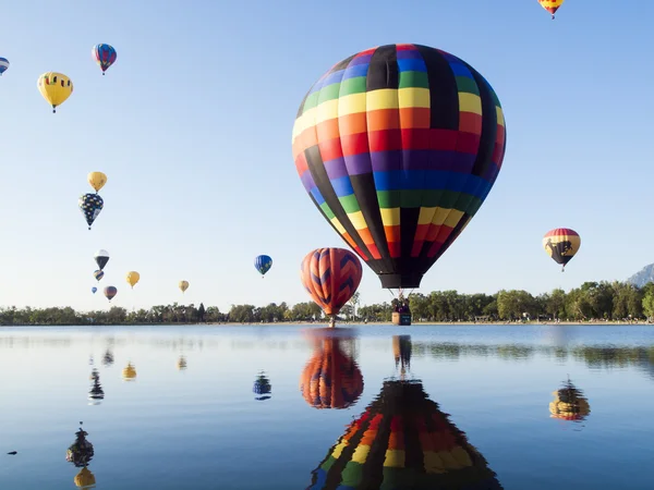 Ballon Térkép — Stock Fotó