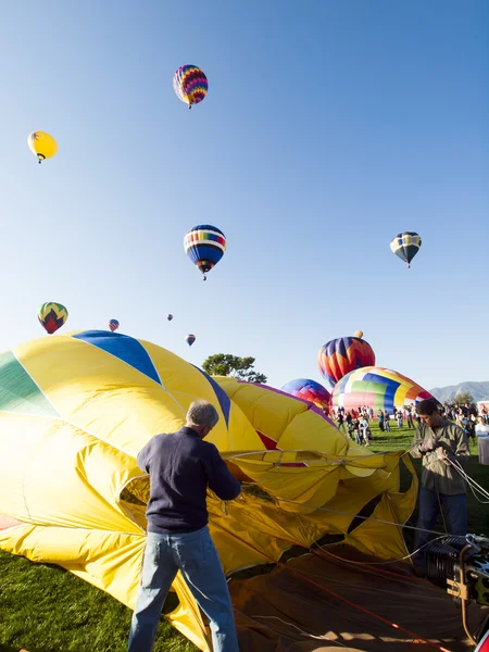 Balon gösterisi — Stok fotoğraf