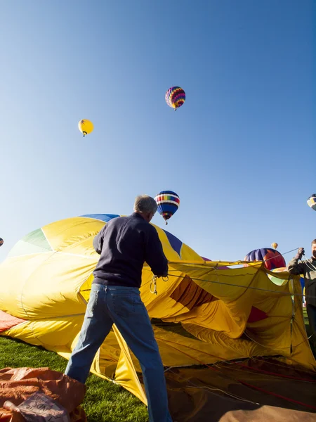 Ballon Térkép — Stock Fotó