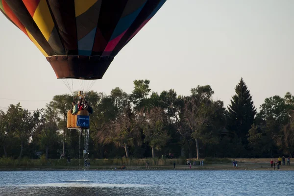 Luftballonshow — Stockfoto