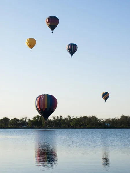 Luftballonshow — Stockfoto