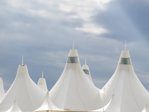 Międzynarodowe lotnisko w Denver — Zdjęcie stockowe