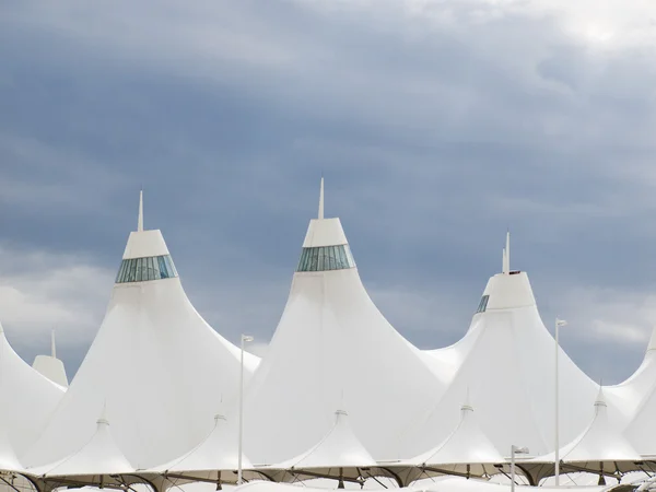 Internationale luchthaven van Denver — Stockfoto