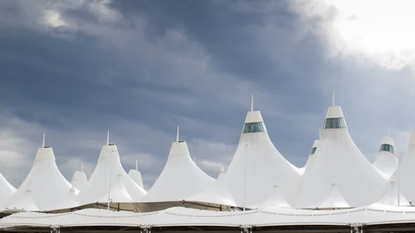 Międzynarodowe lotnisko w Denver — Zdjęcie stockowe