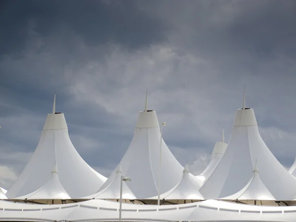 Internationale luchthaven van Denver — Stockfoto