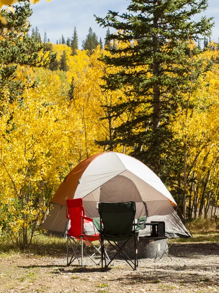 Campingplats — Stockfoto
