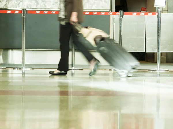 Airport rush — Stock Photo, Image