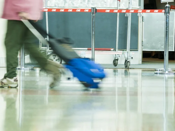 Luchthaven rush — Stockfoto