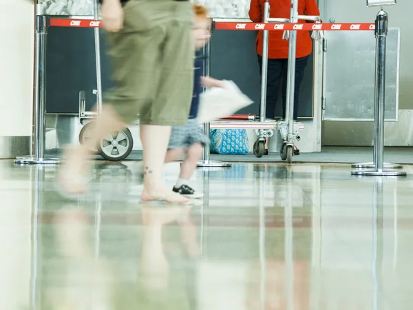 Airport rush — Stock Photo, Image