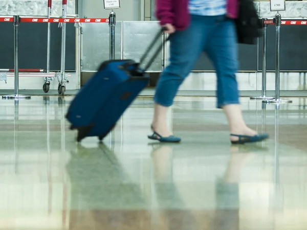 Airport rush — Stock Photo, Image