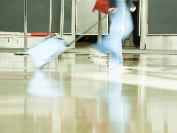 Airport rush — Stock Photo, Image