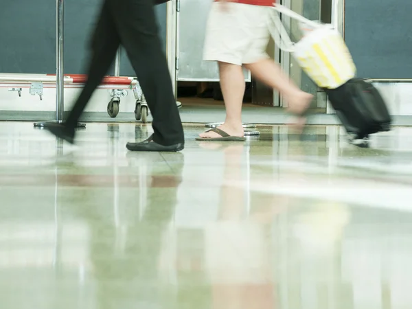 Airport rush — Stock Photo, Image