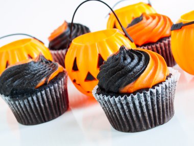 Cadılar Bayramı cupcakes