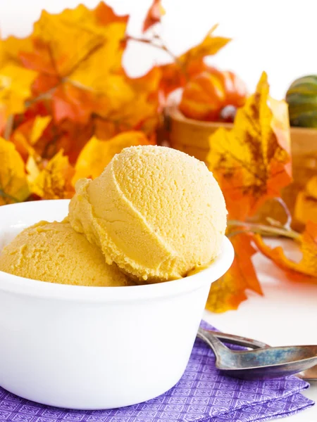 Pumpkin Gelato — Stock Photo, Image