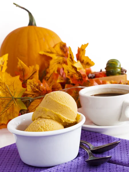 Pumpkin Gelato — Stock Photo, Image