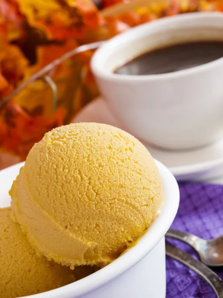 Gelato di zucca — Foto Stock