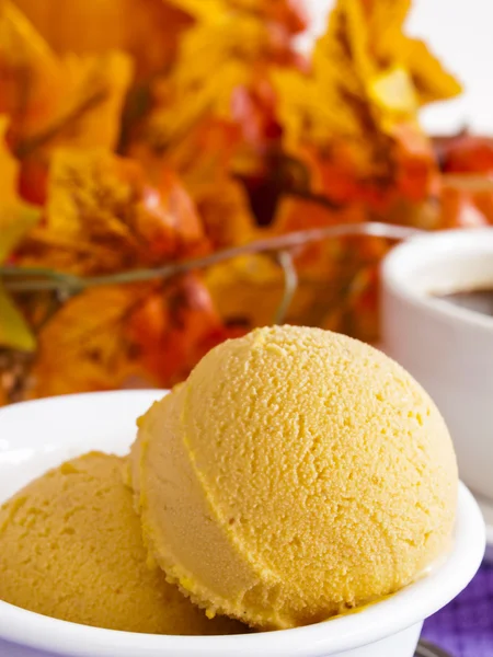 Pumpkin Gelato — Stock Photo, Image