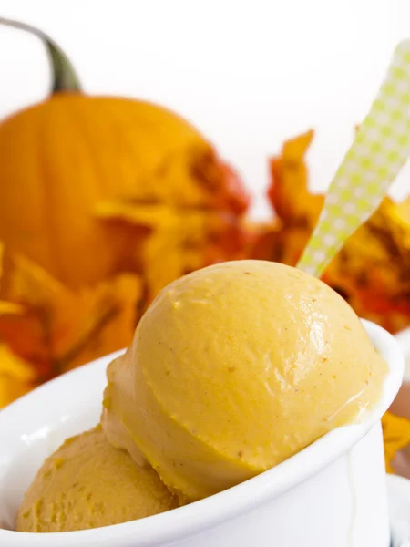 Pumpkin Gelato — Stock Photo, Image