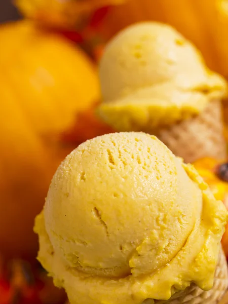 Pumpkin Gelato — Stock Photo, Image