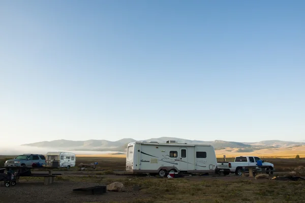 RV Camping — Zdjęcie stockowe