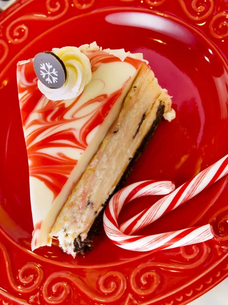 Peppermint Cheesecake — Stock Photo, Image