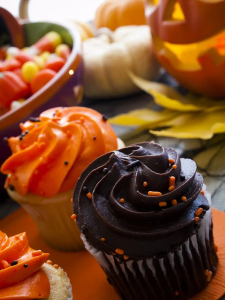 Halloween Cupcakes — Stock Photo, Image