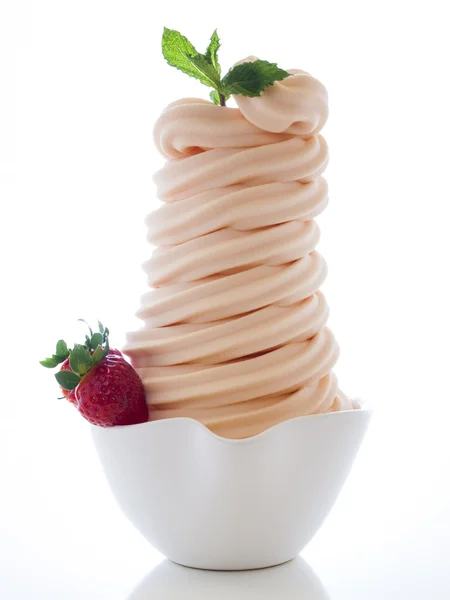 Fryst yoghurt — Stockfoto
